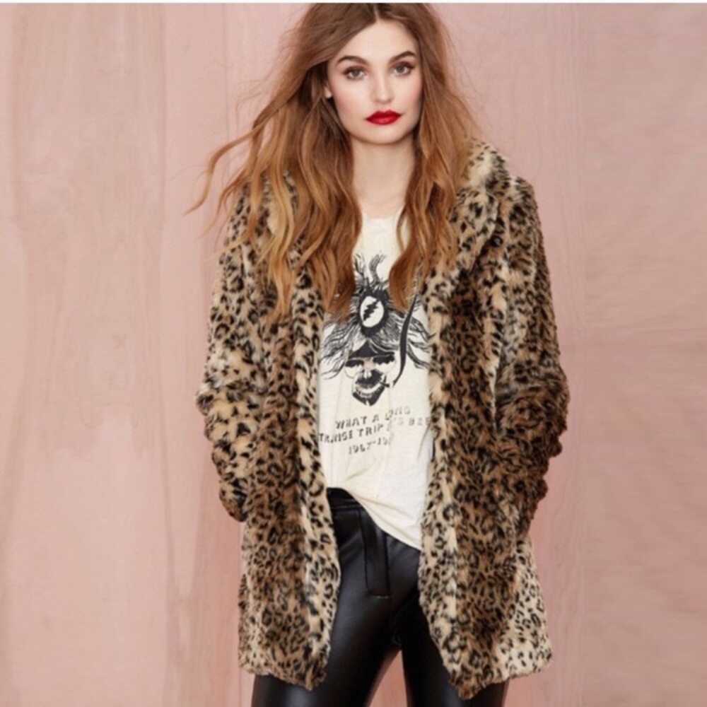 Nasty Gal Cat Skills Coat